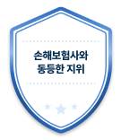 국손해보험사와 동등한 지위